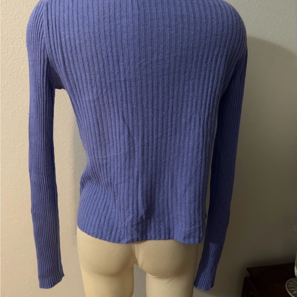 Vince Soft Blue Cashmere Blend Sweater - Picture 7 of 14